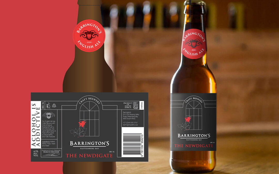 Barringtons Craft Brewery Packaging Design
