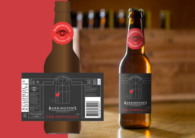 Barringtons Craft Brewery Packaging Design